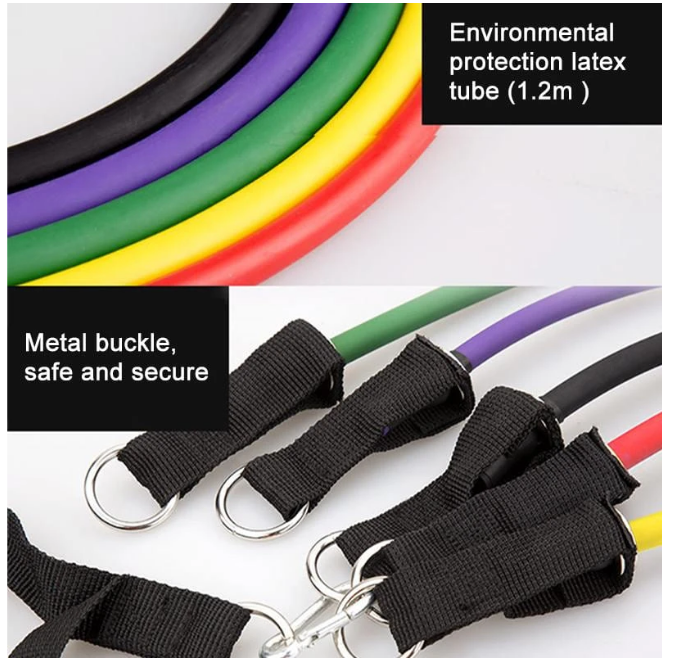 Rally resistance band fitness equipment